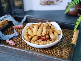 15、多味花生,做零食也特别好。