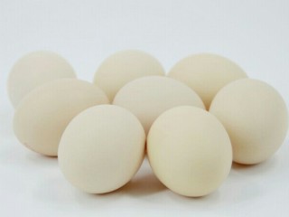 1、葱花煎蛋,先准备好两个鸡蛋。