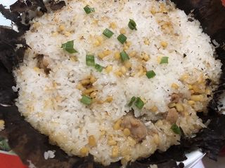 18、排骨糯米饭,出锅了