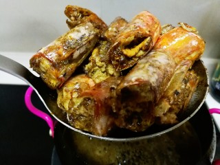 17、一虾三吃～阿根廷大红虾的花样吃法,用漏勺沥干油