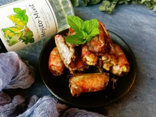 20、一虾三吃～阿根廷大红虾的花样吃法,椒盐虾头，下酒菜哦