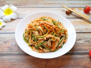 16、手撕鸡胸肉,吃了不长肉肉哦！