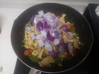 23、洋葱炒肉片,下洋葱