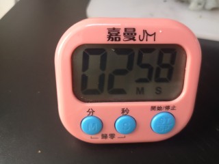 31、莲藕饼,继续设定3分钟大火蒸