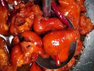 12、红烧猪蹄,成品图
