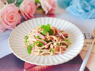 21、手撕鸡胸肉,美味