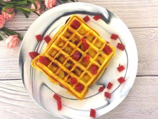 13、酸奶山楂糕华夫饼,营养美味，快捷方便的早餐