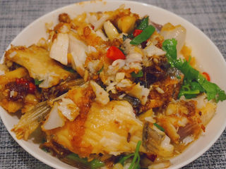 21、红烧草鱼,这样一道红烧草鱼就可以食用啦