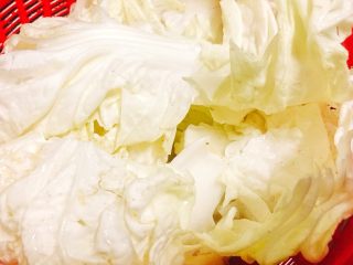 4、香辣什蔬干锅 超级开胃素菜,大白菜洗净切小块。