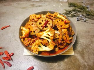 15、香辣什蔬干锅 超级开胃素菜,你还不快学起来~~~