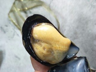 14、原汁贻贝,现在的海红肉很肥美。