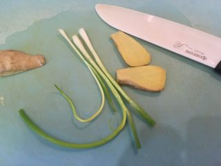 4、中式鸡肉沙拉,葱、姜