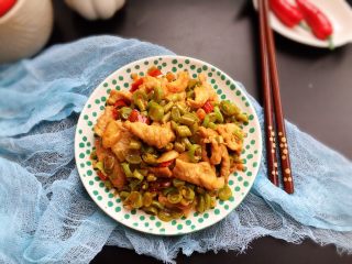 10、双豆炒肉,酸香味浓！