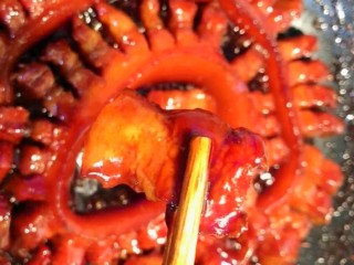 12、啤酒五花肉,肥而不腻的五花肉完成