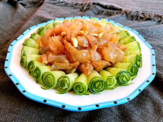 17、减肥菜品  老醋蛰头,老醋蛰头清脆爽口，酸爽解腻，非常适合炎热的夏季食用~