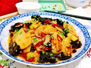 17、我爱土豆➕炝拌土豆片,成品