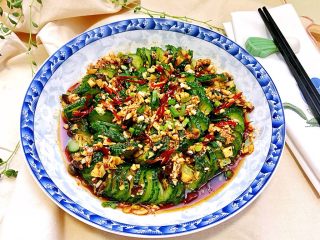 22、下酒凉菜的绝对主角➕麻辣入味簑衣黄瓜,成品