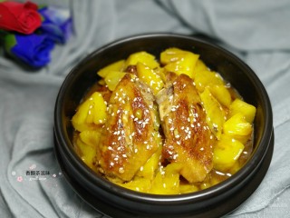 23、菠萝鸡翅,成品图