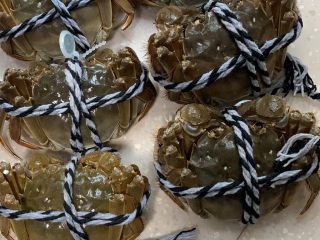 1、清蒸阳澄湖大闸蟹,阳澄湖大闸蟹要趁新鲜蒸煮吃，不能及时食用的大闸蟹，可以加盖湿毛巾放入冰箱冷藏保存几天。