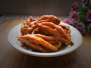 1、卤鸡爪,成品图