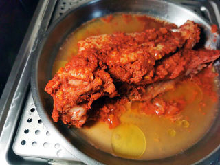 20、橙香红糟鸭脯,大约蒸20分钟左右