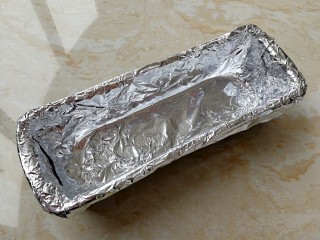 5、三色黄金蛋,模具用锡纸包起来