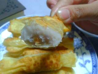 8、芋头糖果,成品。一口咬下去。