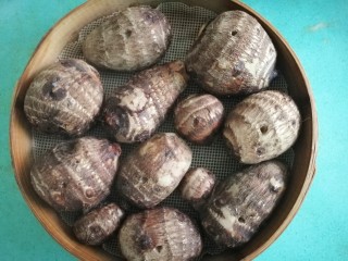 17、芋饺,蒸好的芋仔