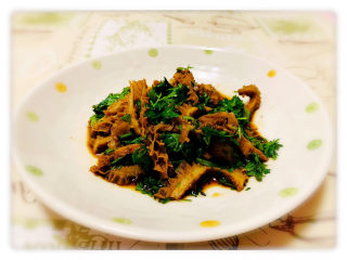 17、凉拌牛肚,凉拌牛肚,完成!