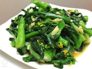 14、清炒菜心,成品图2