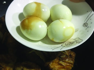 15、猪脚醋,入鸡蛋