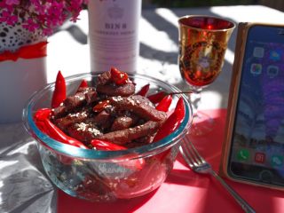 23、无肉不欢+麻辣猪肉条,成品图二