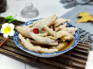 17、健康零食～香糟凤爪,近看，也是下酒菜～