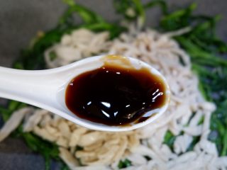 13、野菠菜炒素肉丝,蚝油
