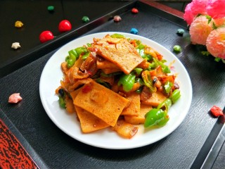 19、豆腐爱上肉&五花肉千叶豆腐,装盘，可以美美的享用了。