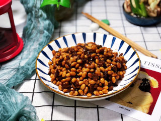 26、酱黄豆,成品