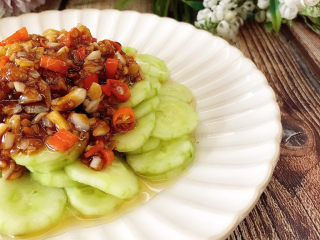 15、蒜泥黄瓜,可以开吃啦