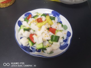 27、糖醋莲藕,装盘再撒少许桂花