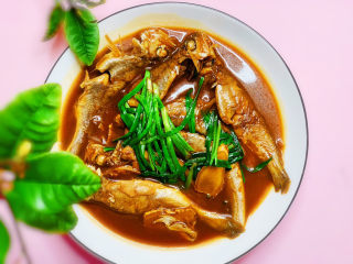 18、红烧小黄鱼,红烧小黄鱼，完成啦！！！