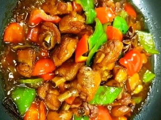 10、红烧鸡腿,美食做好