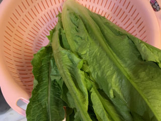 1、麻酱油麦菜,油麦菜洗干净