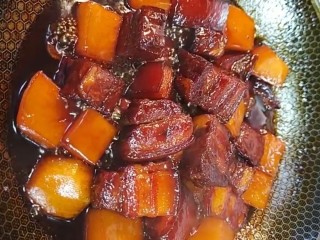 11、红烧肉,最后大火收汁出锅