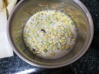 11、孔乙己爱吃的香酥茴豆,浸泡2个小时后捞起控水