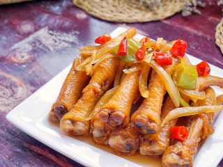 15、爽口凤爪,近看