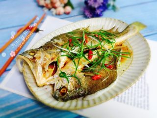 18、广式清蒸黄鱼,成品图二