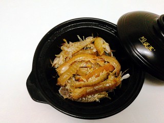 2、年夜饭--油焖皮皮虾,全部弄好