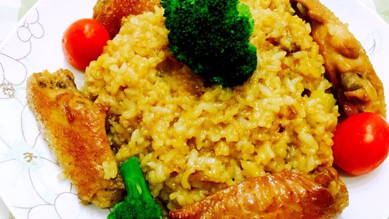 鸡翅焖饭