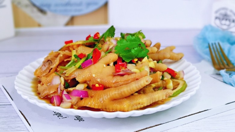 百香果柠檬鸡爪