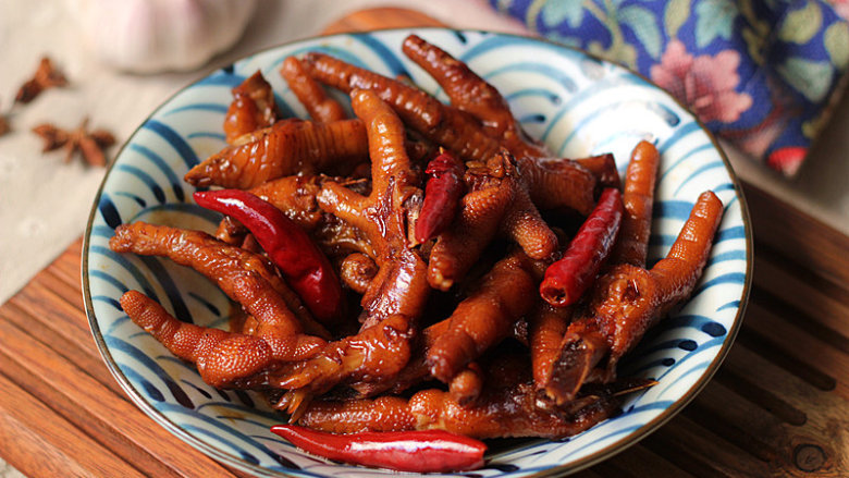 佐餐下酒菜香卤鸡爪