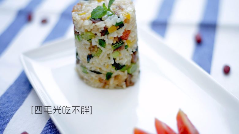 虾干炒饭儿童营养餐